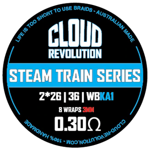 Cloud Revolution - Steam Train Series 2/26/36 Coils