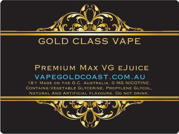 Gold Class Vape | Premium | Australian E Liquid