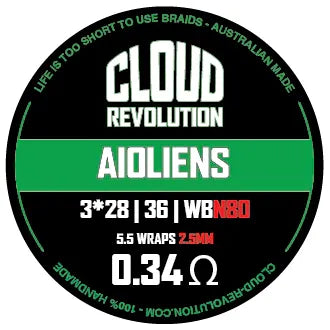 Cloud Revolution -  Aioliens Handmade Alien Coils