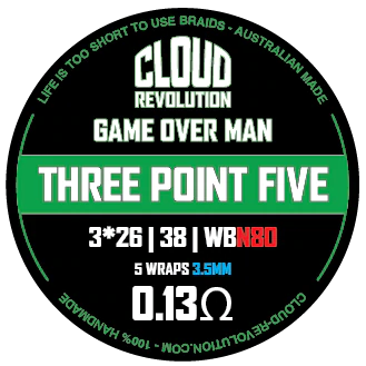 Cloud Revolution - Game Over Man 3.5 Coils
