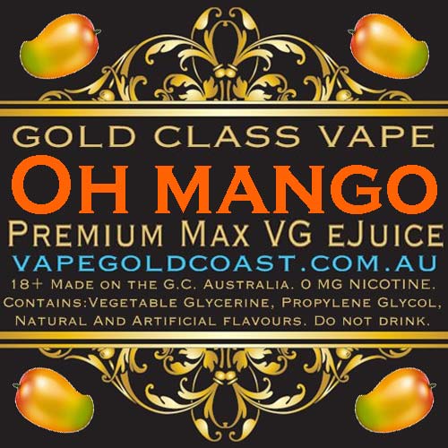 Gold Class Vape - Oh Mango (Mango) - Vape Gold Coast