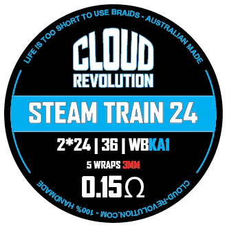 Cloud Revolution - Steam Train 24 Coils