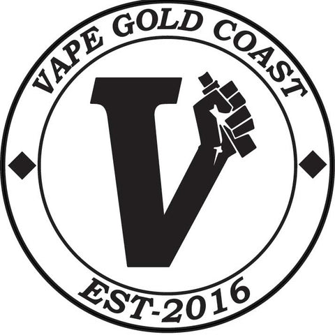 Vape Gold Coast Circle Logo Stickers