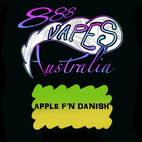 888Vapes - Apple F'n Danish - Vape Gold Coast