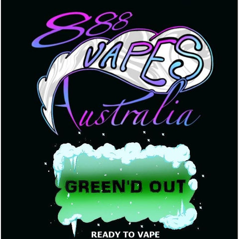 888Vapes - Chill'd Green'd Out - Vape Gold Coast