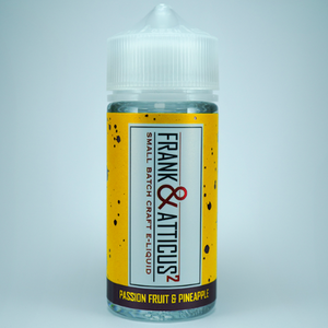 Frank & Atticus'2' Fruits - Passionfruit and Pineapple - fresh,sweet and tropical flavour - Vape Gold Coast - Australian Made