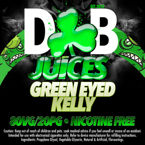 D&B Juice - Green Eyed Kelly - Vape Gold Coast