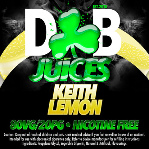 D&B Juice - Keith Lemon - Vape Gold Coast