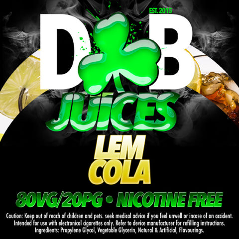 D&B Juice - Lemcola - Vape Gold Coast