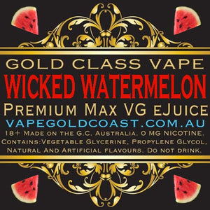 Gold Class Vape - Wicked Watermelon (Watermelon) - Vape Gold Coast